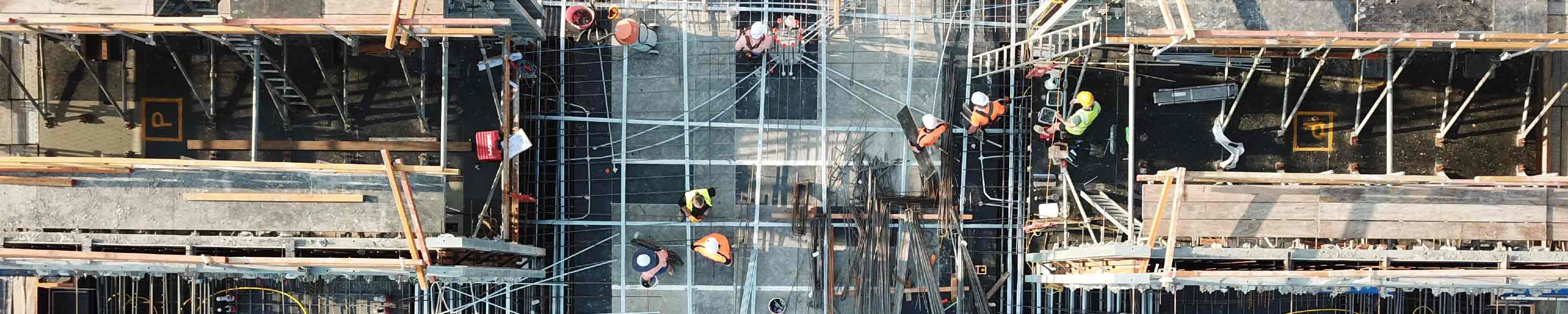 construction of building rebar