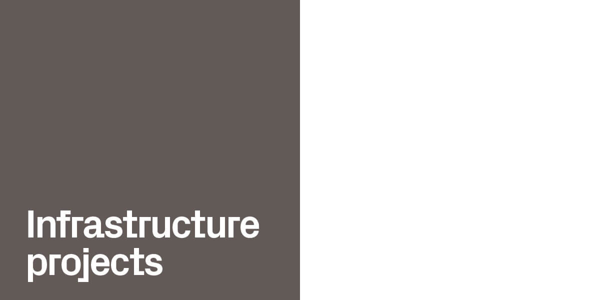 grey square Infrastructure projects