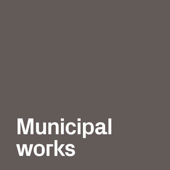 grey square Municipal works