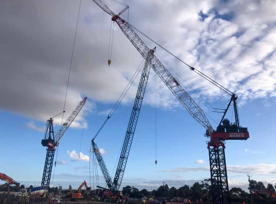 Cranes construction
