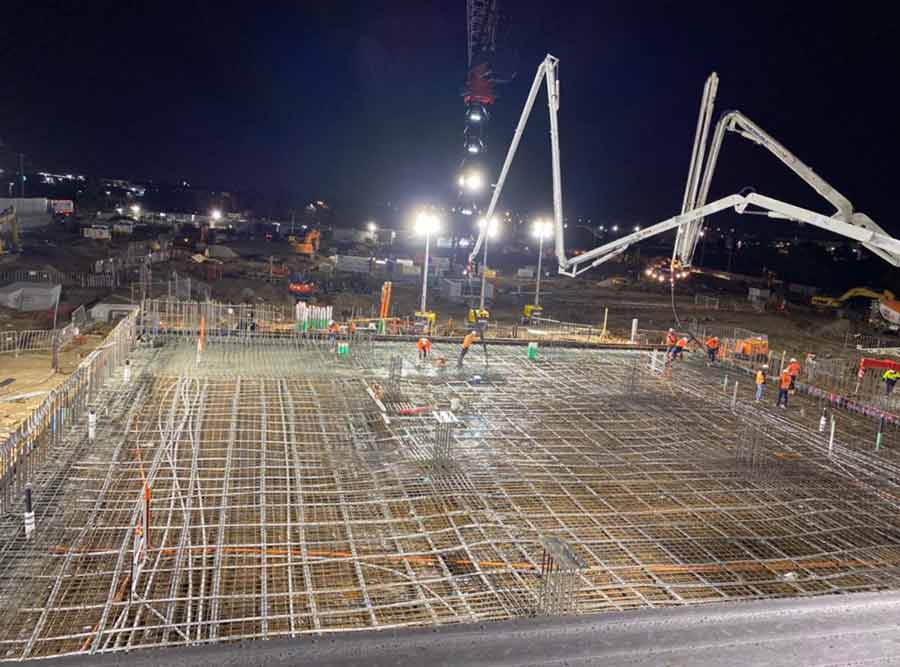 Air tank reinforcing steel