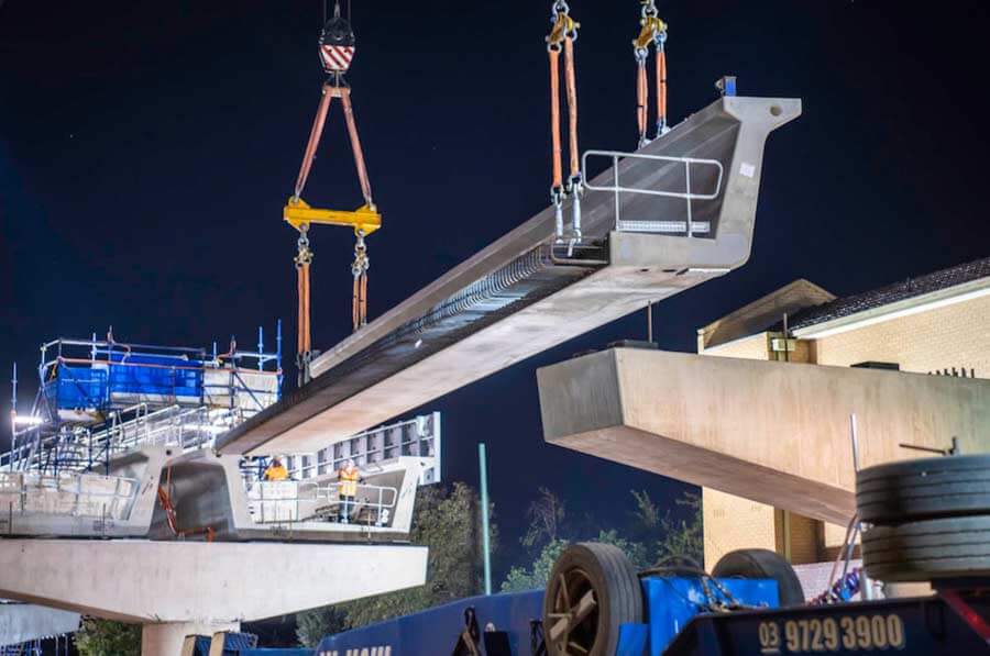 Construction of bridge