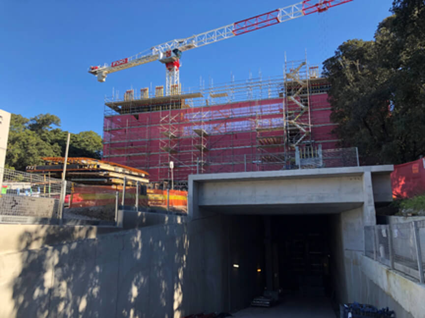 Construction of Chau Chak