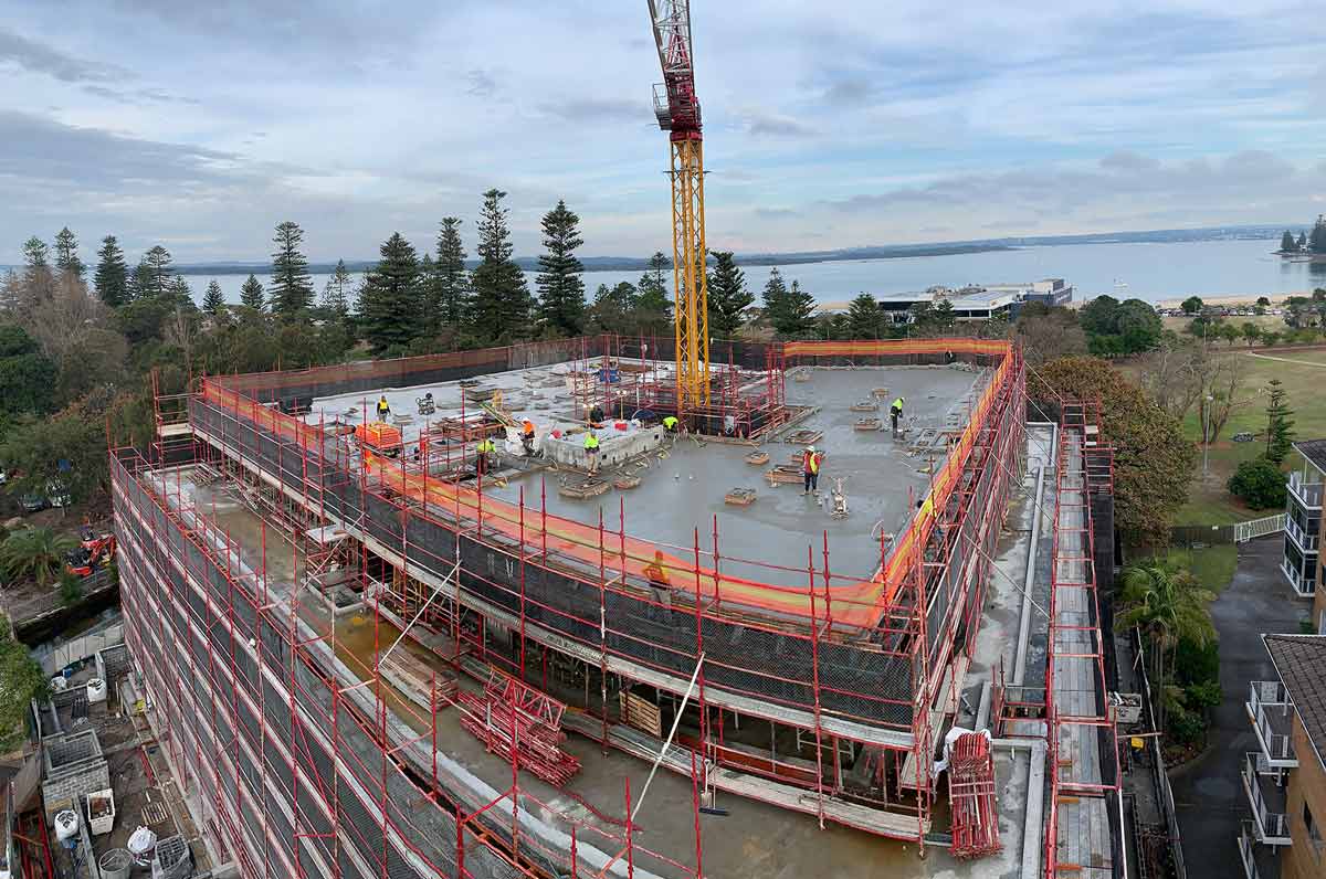 ORA dolls point construction