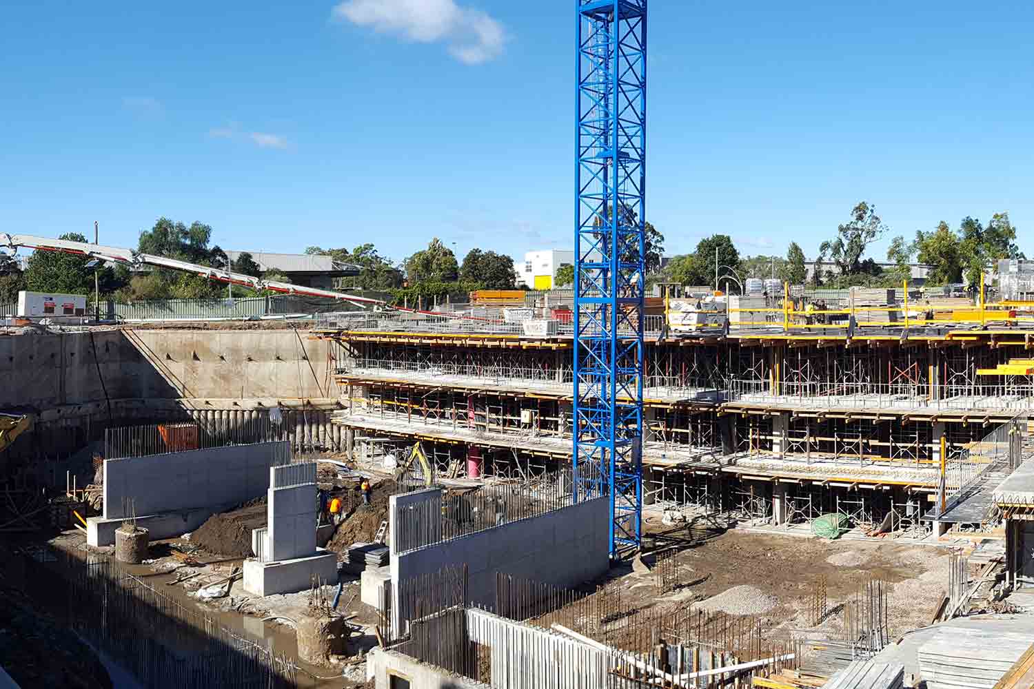 Construction of structure