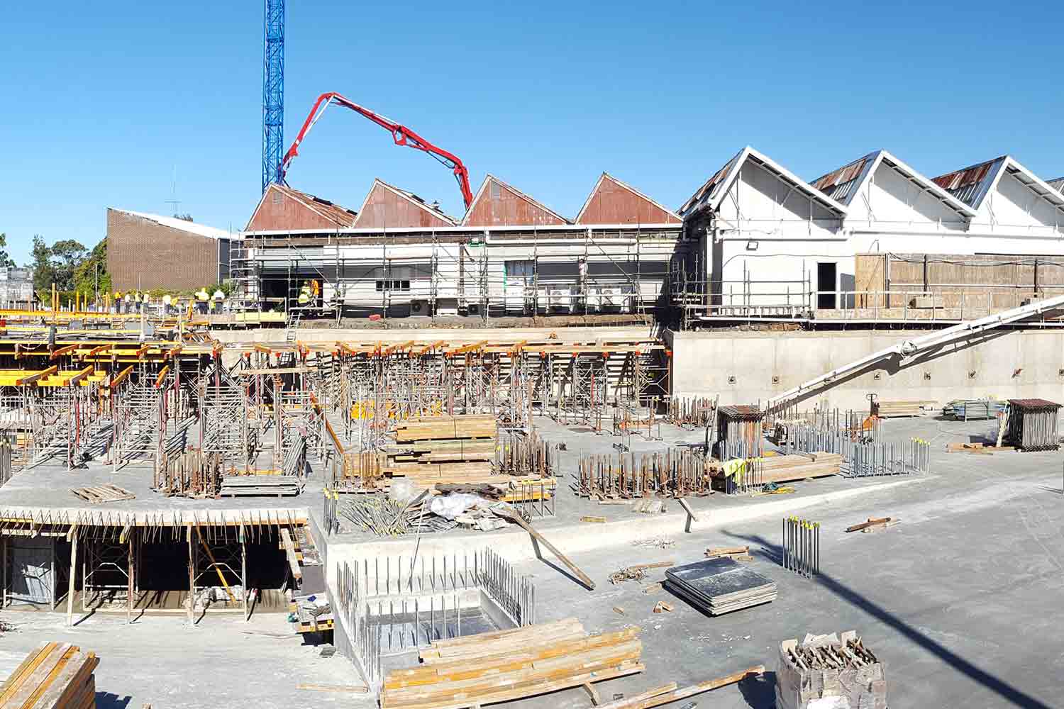 Papermill Precint Liverpool construction