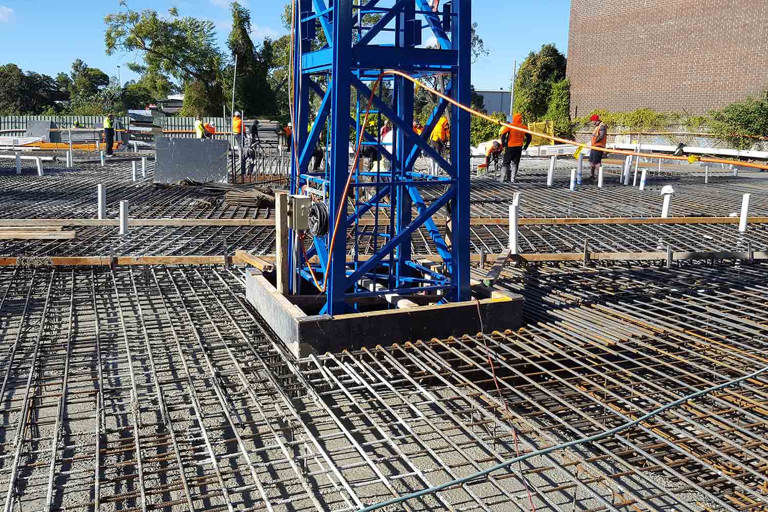 Reinforcing mesh for slab