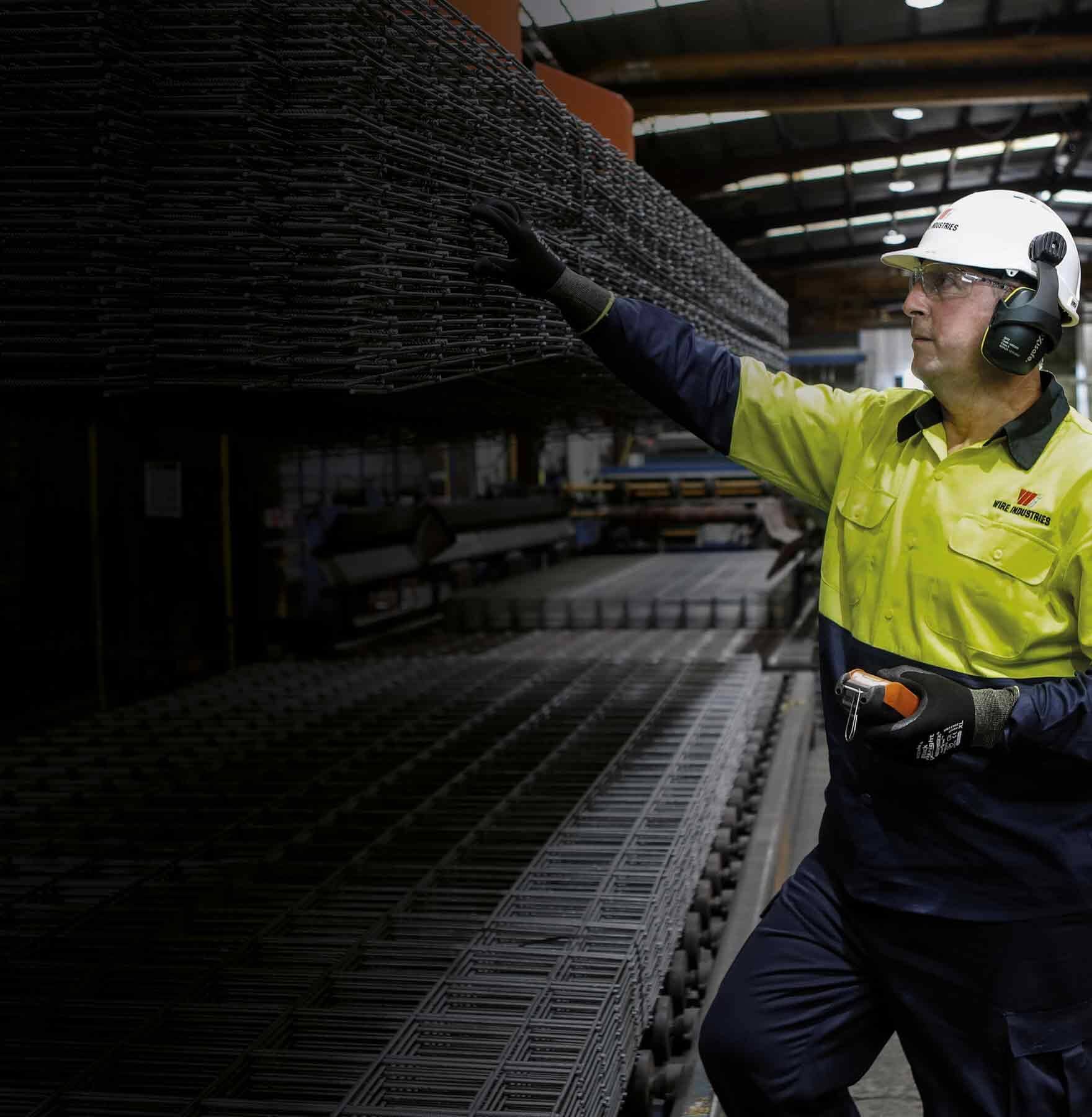 Wire Industries Steel reinforcing bar & mesh products and services